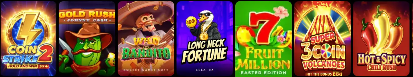gambleton casino popular games